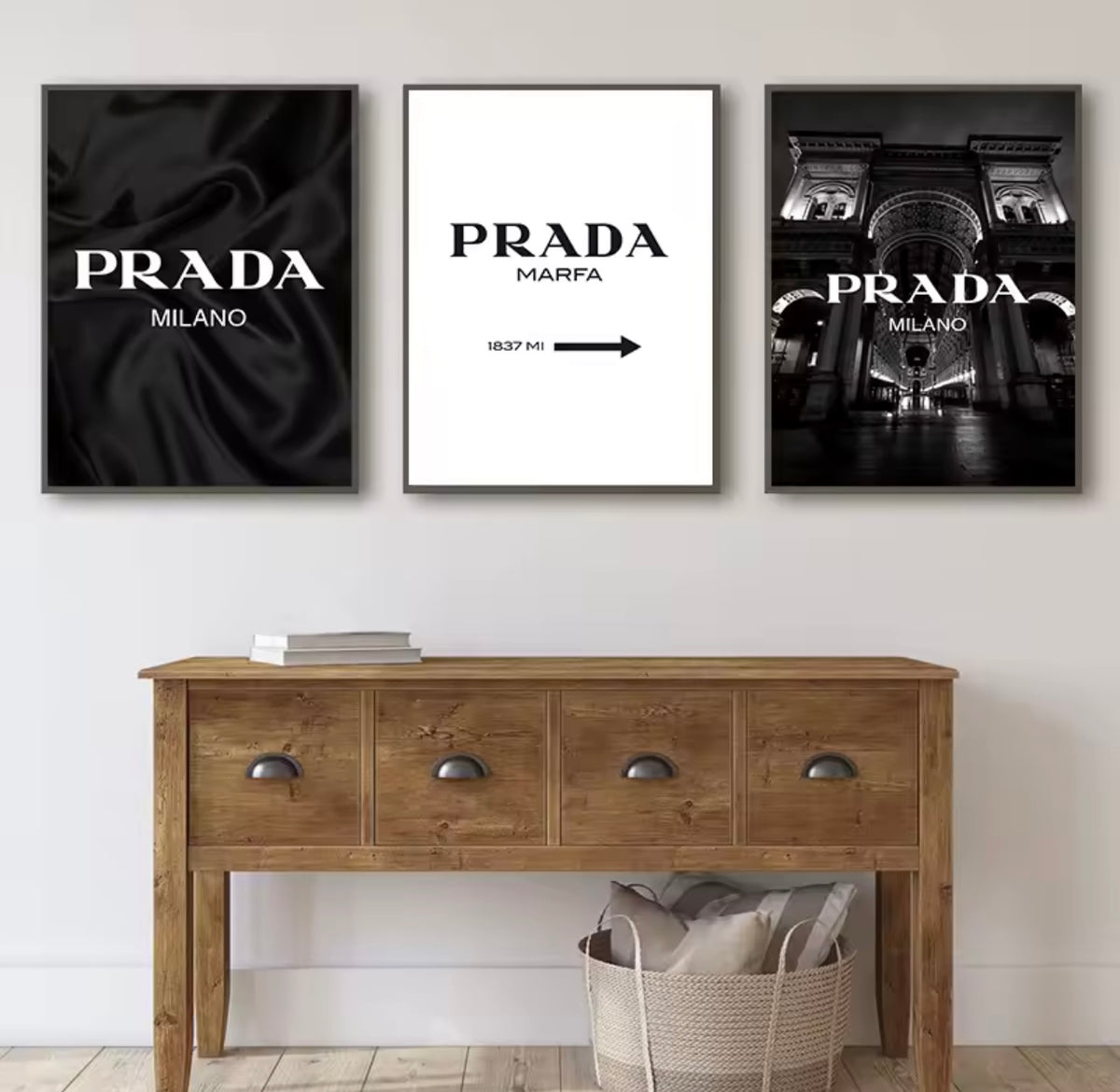 Canvas Prada Milano