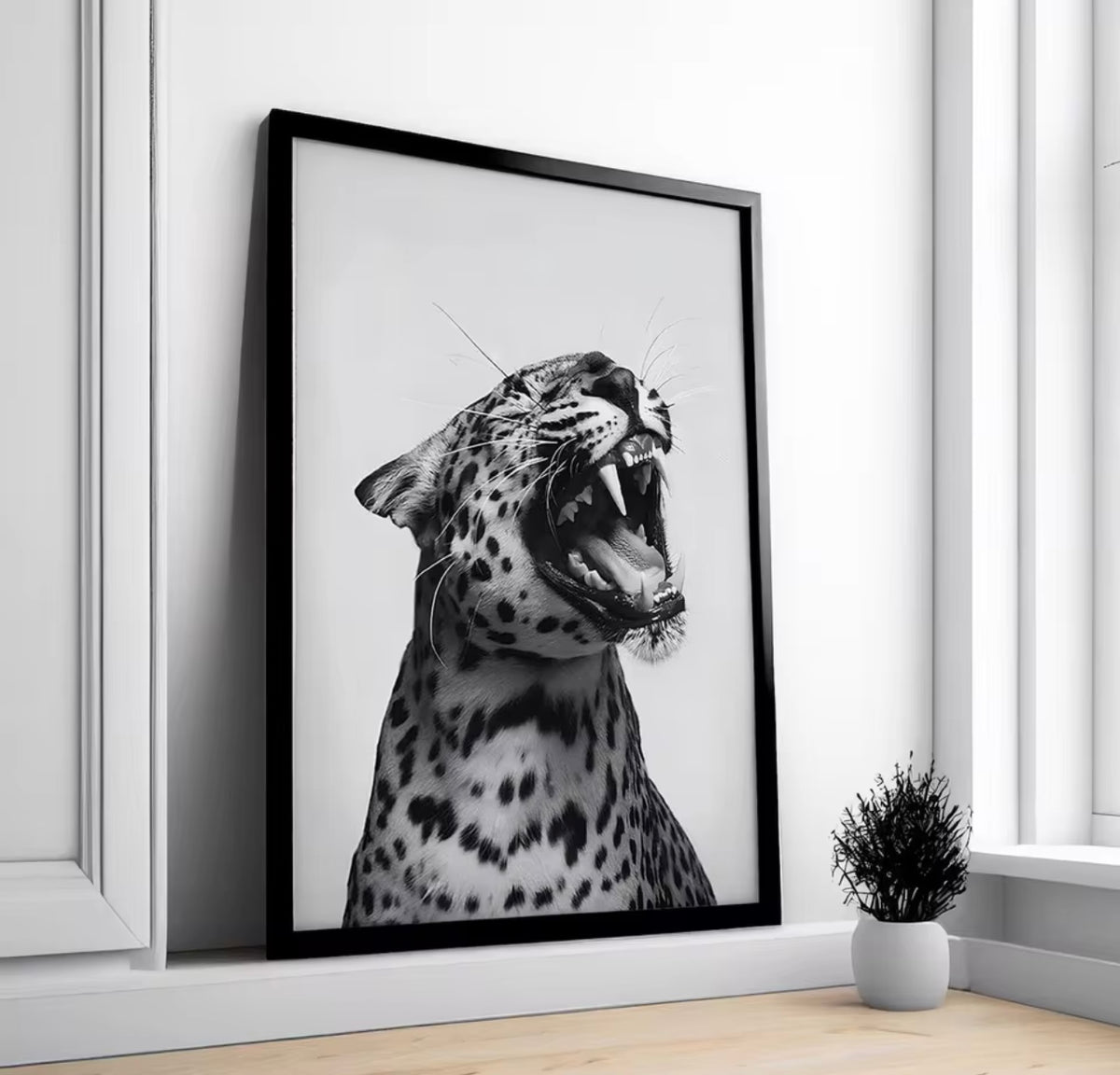 Pânză cu imprimeu leopard