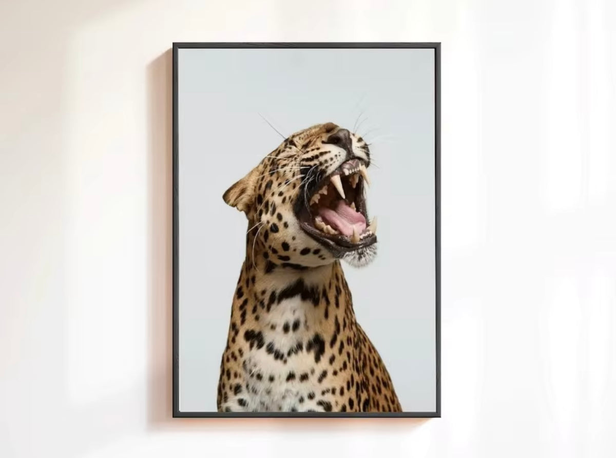 Pânză cu imprimeu leopard