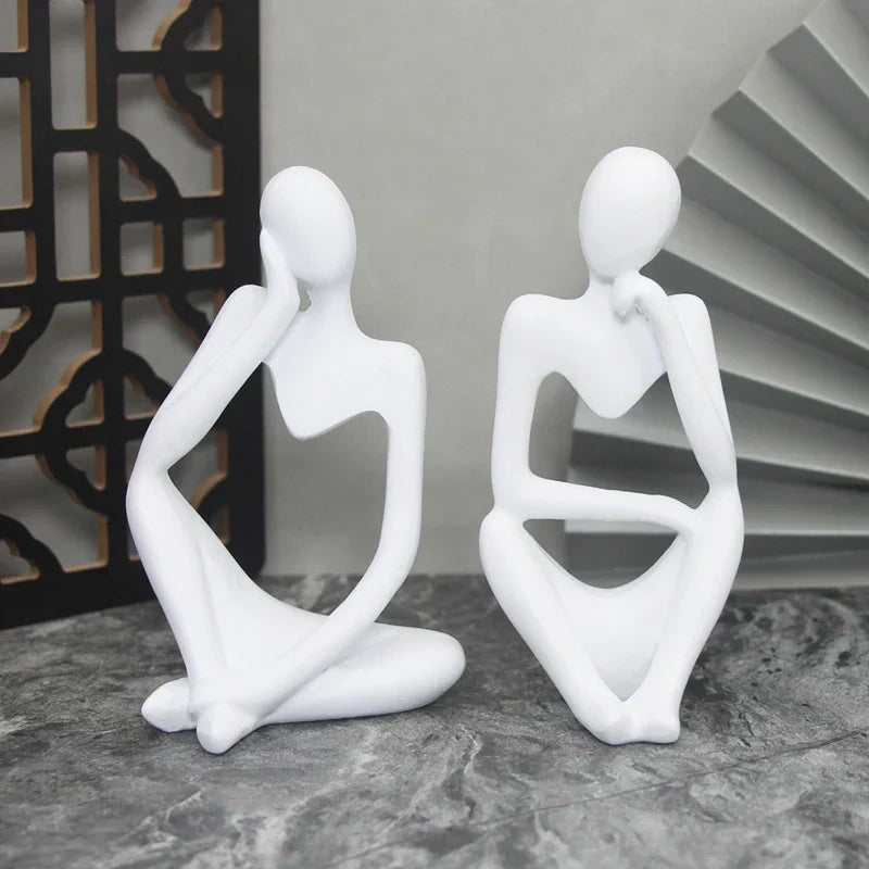 Statuete abstracte „Gânditorul”