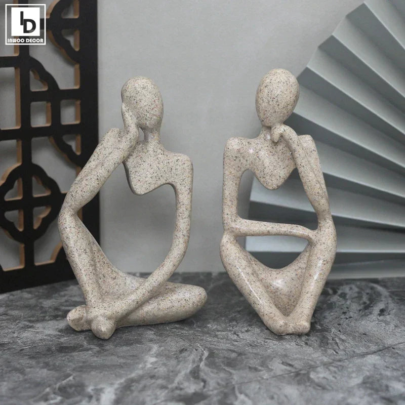 Statuete abstracte „Gânditorul”