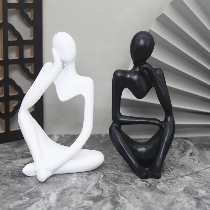 Statuete abstracte „Gânditorul”