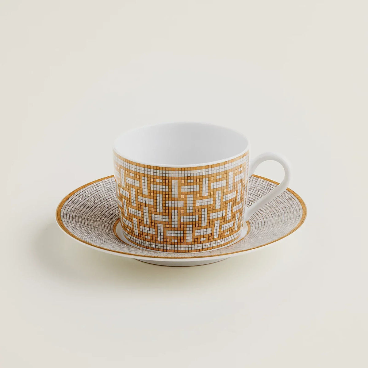 Ceașcă de ceai și veselă Hermes Mosaique Au 24