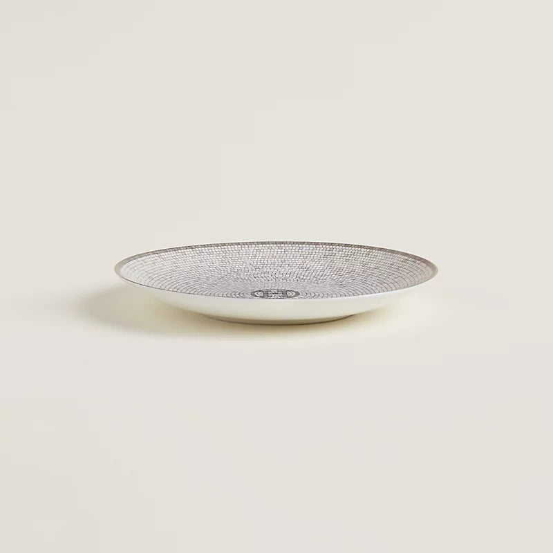 Farfurie de pâine din porțelan Silver