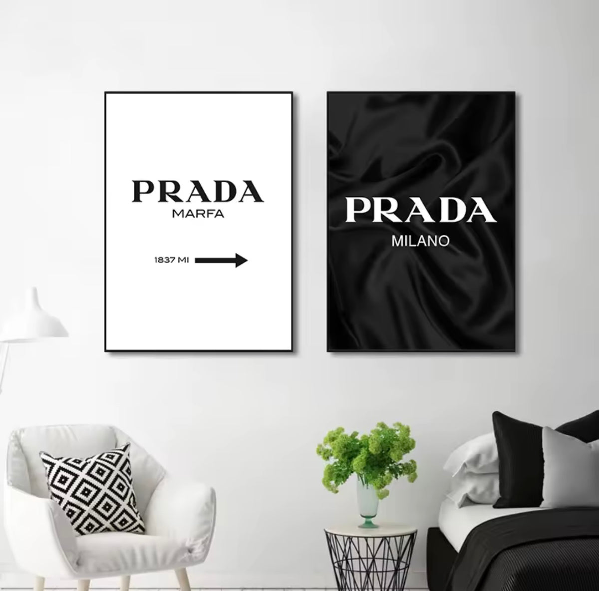 Canvas Prada Milano