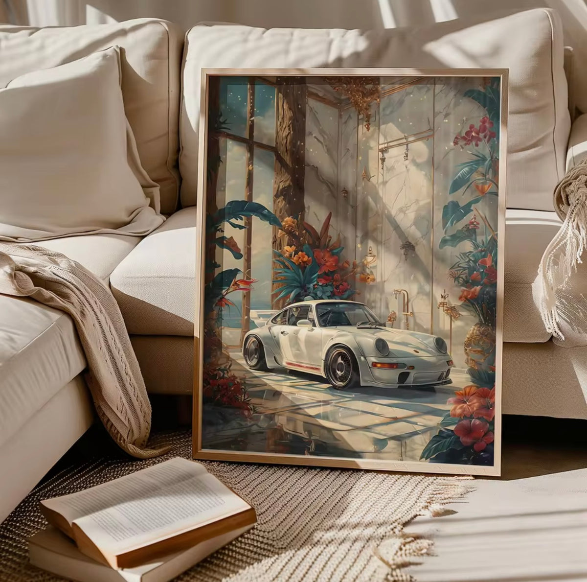 Tablou cu Porsche 911 RWB