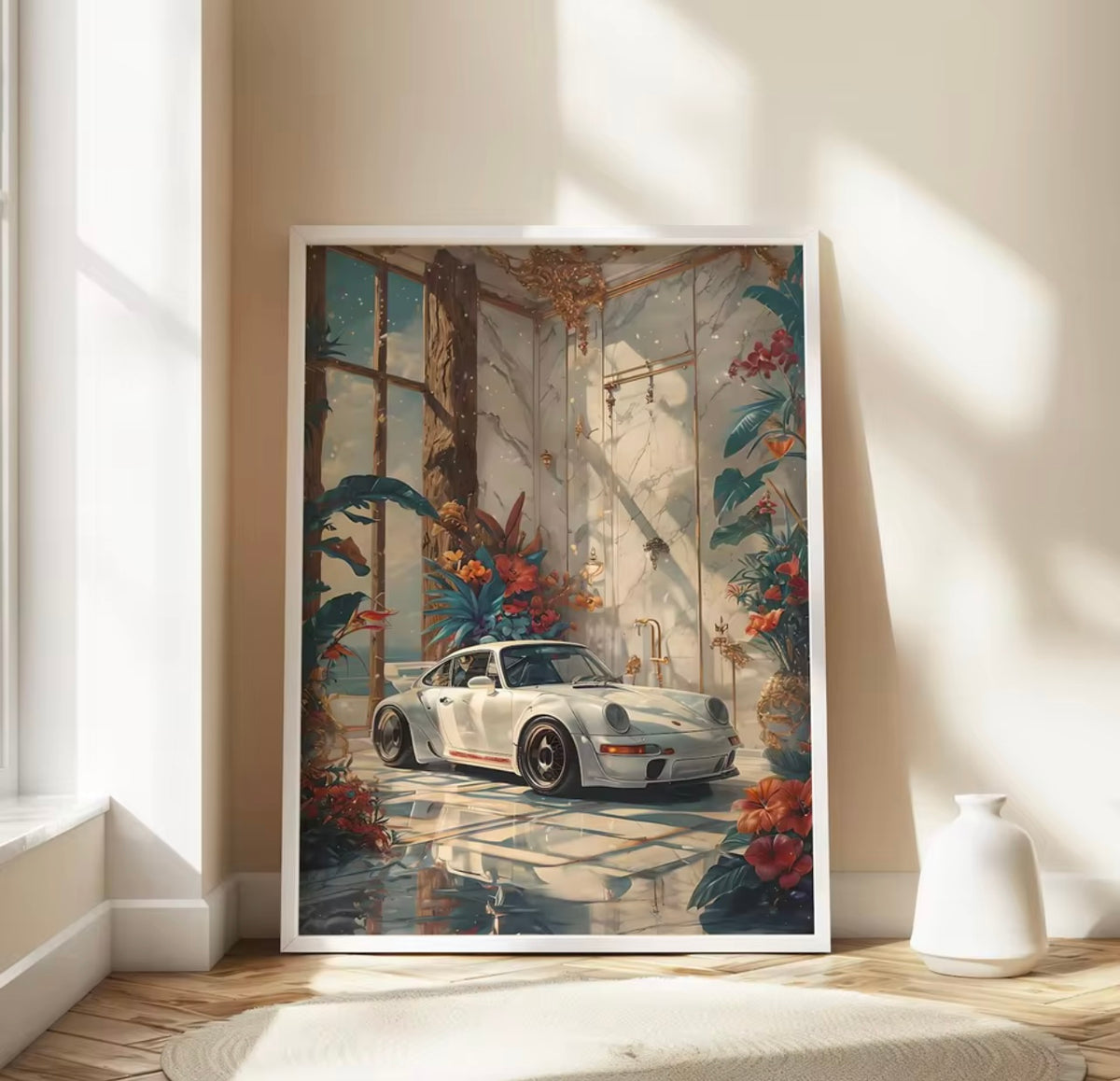 Tablou cu Porsche 911 RWB