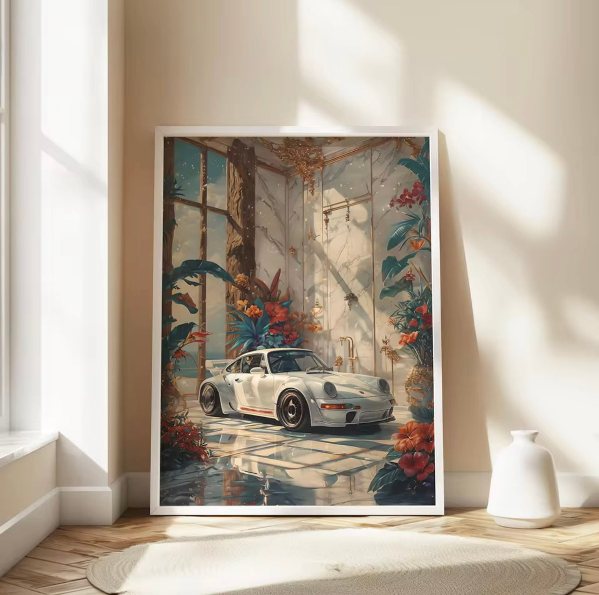 Tablou cu Porsche 911 RWB