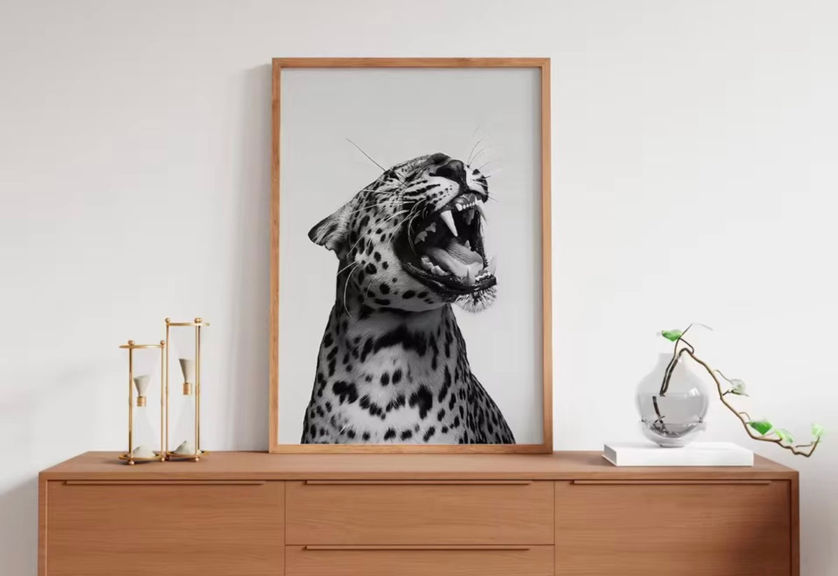 Pânză cu imprimeu leopard