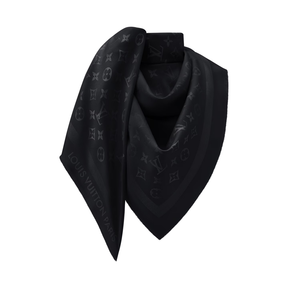 ȘAL MONOGRAM NEGRU